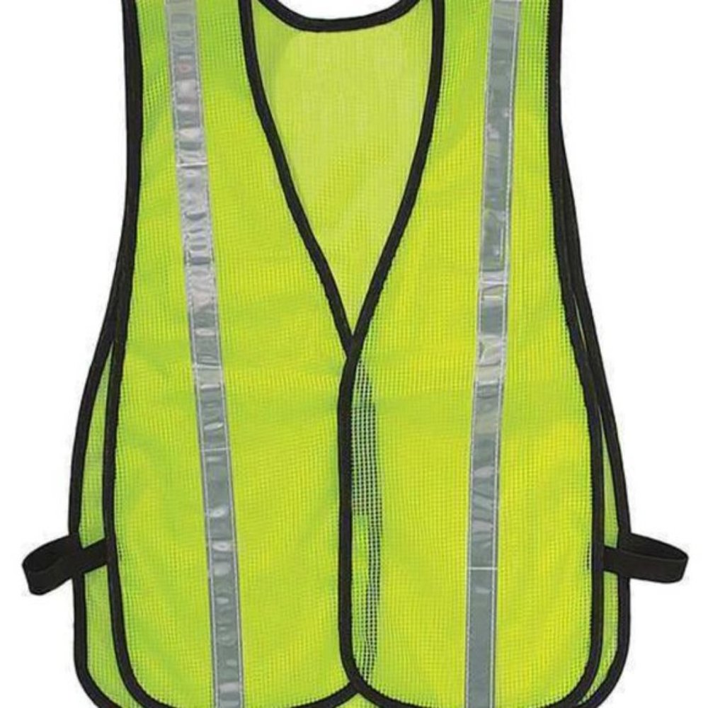 2/$12 💥🆕 ML Kishigo Neon Safety Mesh Reflective Vest | Size Med/Large | 008